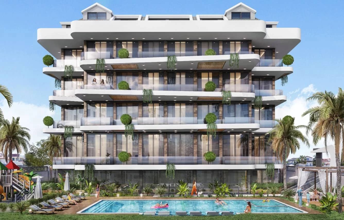 Sunrise Alanya — жилой комплекс с бассейном